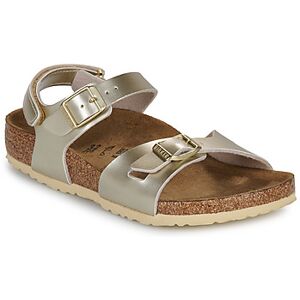 Sandales enfant BIRKENSTOCK Rio AS Kids BF Electric Metallic Gold Doré - Publicité Sandales enfant BIRKENSTOCK Rio AS Kids BF Electric Metallic Gold Doré - Publicité