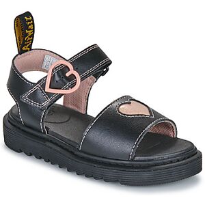 Sandales enfant Dr. Martens Marlowe Hearts J Black+Powder Pink Noir - Publicité Sandales enfant Dr. Martens Marlowe Hearts J Black+Powder Pink Noir - Publicité