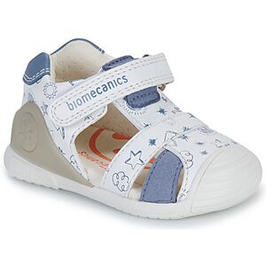 Sandales enfant Biomecanics BIOGATEO CASUAL Blanc - Publicité Sandales enfant Biomecanics BIOGATEO CASUAL Blanc - Publicité