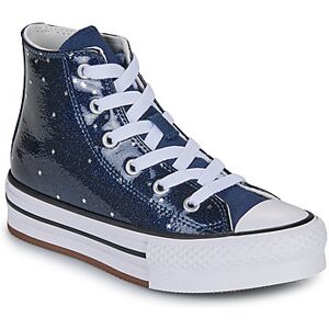 Baskets montantes enfant Converse CHUCK TAYLOR ALL STAR EVA LIFT GLITTER PLATFORM Bleu - Publicité Baskets montantes enfant Converse CHUCK TAYLOR ALL STAR EVA LIFT GLITTER PLATFORM Bleu - Publicité
