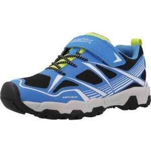 Baskets basses enfant Geox J MAGNETAR BOY B ABX Bleu - Publicité Baskets basses enfant Geox J MAGNETAR BOY B ABX Bleu - Publicité