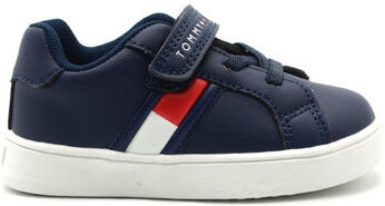 Baskets enfant Tommy Hilfiger sneaker sostenibile Bleu
