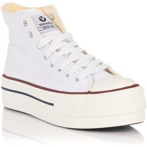 Baskets basses Victoria TRIBU DOBLE BOTIN Blanc - Publicité Baskets basses Victoria TRIBU DOBLE BOTIN Blanc - Publicité