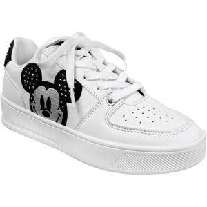Baskets basses Desigual Fancy mickey studs Blanc - Publicité Baskets basses Desigual Fancy mickey studs Blanc - Publicité