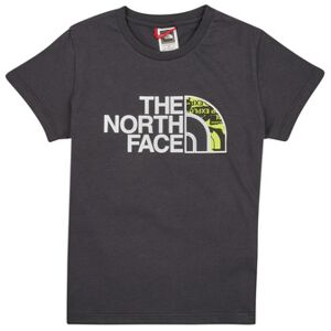 T-shirt enfant The North Face BOYS S/S EASY TEE Noir