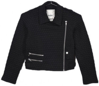 Sweat-shirt enfant Kaporal Sweat Zippé Fille Anouk Noir Noir