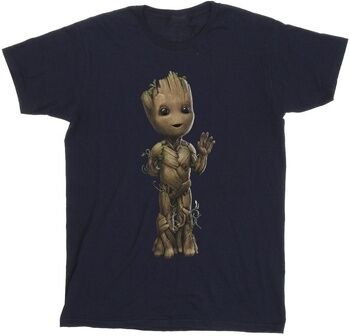 T-shirt enfant Marvel I Am Groot Bleu