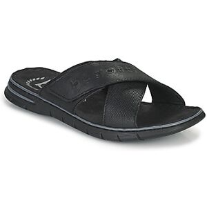 Claquettes Bugatti DARIO Noir - Publicité Claquettes Bugatti DARIO Noir - Publicité