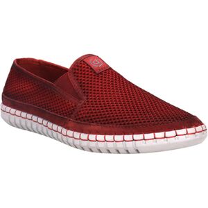 Mocassins Bugatti Baloo AEW60 Rouge - Publicité Mocassins Bugatti Baloo AEW60 Rouge - Publicité