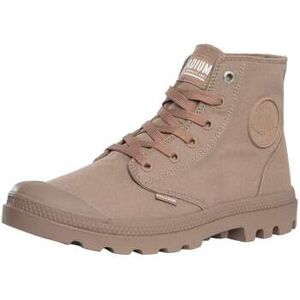 Boots Palladium Bottes mono chromées Marron - Publicité Boots Palladium Bottes mono chromées Marron - Publicité