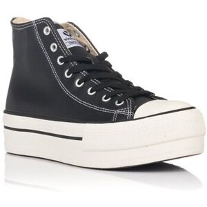 Baskets montantes Victoria BOTTINES TRIBU DOBLE BOTÍN EFECTO PIEL Noir - Publicité Baskets montantes Victoria BOTTINES TRIBU DOBLE BOTÍN EFECTO PIEL Noir - Publicité