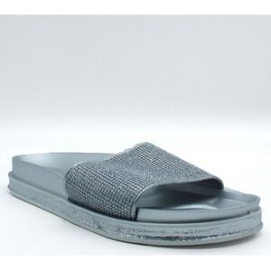 Sandales Kebello Mules brillantes Silver F Argenté - Publicité Sandales Kebello Mules brillantes Silver F Argenté - Publicité