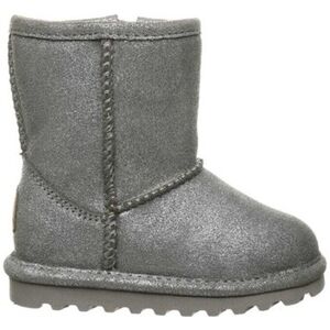 Bottes Bearpaw ELLE TODLER ZIPPER Argent Argenté - Publicité Bottes Bearpaw ELLE TODLER ZIPPER Argent Argenté - Publicité