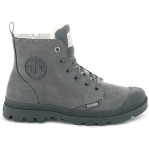Baskets Palladium PAMPA HI ZIP WL Gris - Publicité Baskets Palladium PAMPA HI ZIP WL Gris - Publicité