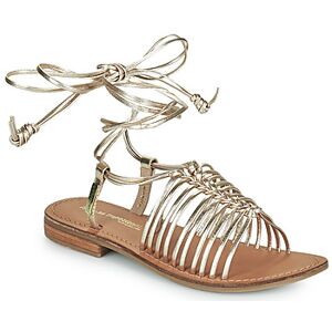 Sandales Les Tropeziennes par M.Belarbi IDYLLE Doré - Publicité Sandales Les Tropeziennes par M.Belarbi IDYLLE Doré - Publicité