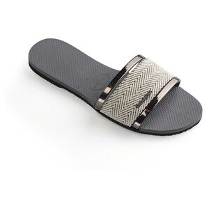 Mules Havaianas YOU TRANCOSO PREMIUM Gris - Publicité Mules Havaianas YOU TRANCOSO PREMIUM Gris - Publicité