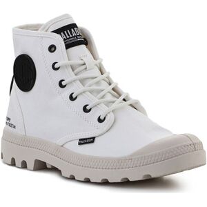 Baskets montantes Palladium Pampa HI HTG SUPPLY STAR WHITE 77356-116-M Blanc - Publicité Baskets montantes Palladium Pampa HI HTG SUPPLY STAR WHITE 77356-116-M Blanc - Publicité