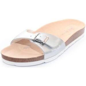 Sandales Pepe jeans Sandales plates Femme Ref 56628 Argente Multicolore - Publicité Sandales Pepe jeans Sandales plates Femme Ref 56628 Argente Multicolore - Publicité