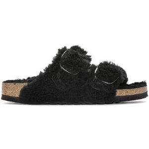 Sandales BIRKENSTOCK ARIZONA Big Buckle Shearling Teddy é Noir - Publicité Sandales BIRKENSTOCK ARIZONA Big Buckle Shearling Teddy é Noir - Publicité