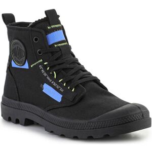 Baskets montantes Palladium Pampa HI Re-Craft Black/Blue 77220-005-M Noir - Publicité Baskets montantes Palladium Pampa HI Re-Craft Black/Blue 77220-005-M Noir - Publicité