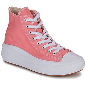 Baskets montantes Converse CHUCK TAYLOR ALL STAR MOVE PLATFORM SEASONAL COLOR Rose - Publicité Baskets montantes Converse CHUCK TAYLOR ALL STAR MOVE PLATFORM SEASONAL COLOR Rose - Publicité