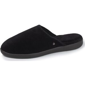 Chaussons Isotoner Chaussons mules Femme grand confort Noir Noir - Publicité Chaussons Isotoner Chaussons mules Femme grand confort Noir Noir - Publicité