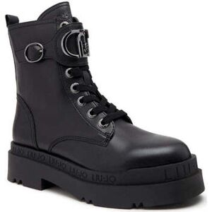 Bottines Liu Jo love 40 booties Noir - Publicité Bottines Liu Jo love 40 booties Noir - Publicité