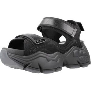 Sandales Buffalo BINARY 0 Noir - Publicité Sandales Buffalo BINARY 0 Noir - Publicité