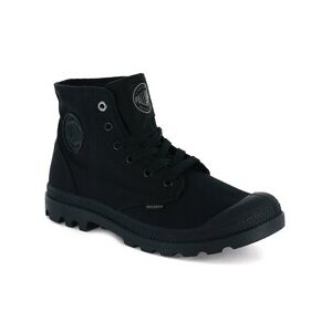 Boots Palladium MONO CHROME Noir - Publicité Boots Palladium MONO CHROME Noir - Publicité