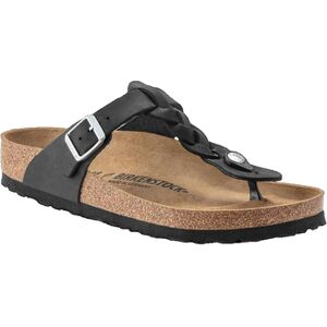 Sandales BIRKENSTOCK Gizeh Oiled Etroite Noir - Publicité Sandales BIRKENSTOCK Gizeh Oiled Etroite Noir - Publicité