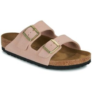 Sandales BIRKENSTOCK BASKETS ARIZONA LEVE Rose - Publicité Sandales BIRKENSTOCK BASKETS ARIZONA LEVE Rose - Publicité