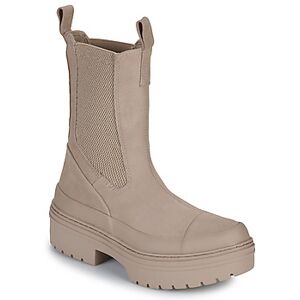 Boots Converse CHUCK TAYLOR ALL STAR LUGGED HEEL NU Beige - Publicité Boots Converse CHUCK TAYLOR ALL STAR LUGGED HEEL NU Beige - Publicité