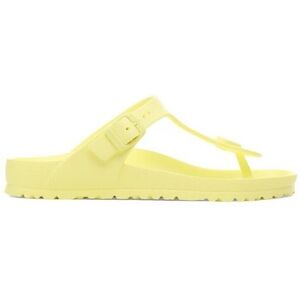 Sandales BIRKENSTOCK BASKETS GIZEH EVA Jaune - Publicité Sandales BIRKENSTOCK BASKETS GIZEH EVA Jaune - Publicité