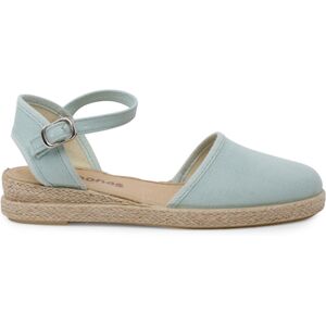 Espadrilles Pisamonas Espadrilles À Compensé En Lin Fin Vert - Publicité Espadrilles Pisamonas Espadrilles À Compensé En Lin Fin Vert - Publicité