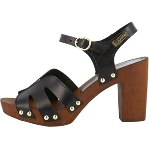 Sandales Les Tropeziennes par M.Belarbi Sandales à Talon Cuir Les Tropeziennes Par M.Belarbi Tabara Noir - Publicité Sandales Les Tropeziennes par M.Belarbi Sandales à Talon Cuir Les Tropeziennes Par M.Belarbi Tabara Noir - Publicité