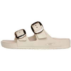 Mules Skechers 111592/OFWT Blanc - Publicité Mules Skechers 111592/OFWT Blanc - Publicité