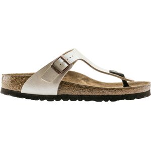 Sandales BIRKENSTOCK Gizeh Etroite Blanc - Publicité Sandales BIRKENSTOCK Gizeh Etroite Blanc - Publicité