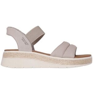Sandales Skechers BASKETS 114413 Beige - Publicité Sandales Skechers BASKETS 114413 Beige - Publicité