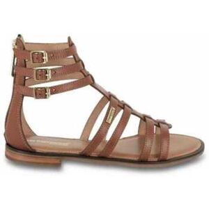 Sandales Les Tropeziennes par M.Belarbi Hachille Marron - Publicité Sandales Les Tropeziennes par M.Belarbi Hachille Marron - Publicité