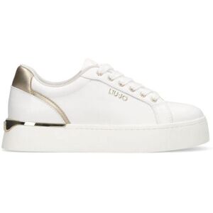 Baskets Liu Jo Sneakers à plateforme en cuir Blanc - Publicité Baskets Liu Jo Sneakers à plateforme en cuir Blanc - Publicité