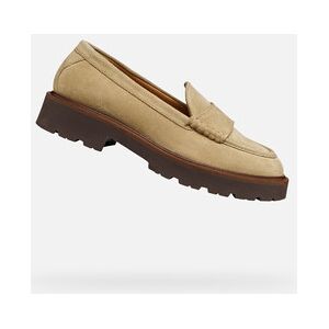 Mocassins Geox D NORIZE Beige - Publicité Mocassins Geox D NORIZE Beige - Publicité