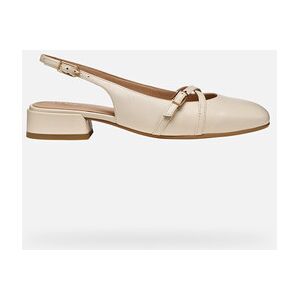 Ballerines Geox D DHYALMA Blanc - Publicité Ballerines Geox D DHYALMA Blanc - Publicité