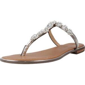 Tongs Geox D SOZY PLUS Argenté - Publicité Tongs Geox D SOZY PLUS Argenté - Publicité