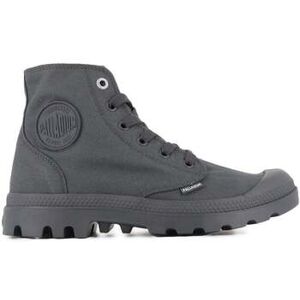 Boots Palladium MONO CHROME Gris - Publicité Boots Palladium MONO CHROME Gris - Publicité