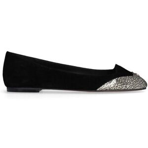 Ballerines Liu Jo Ballerines en daim effet craquelé Noir - Publicité Ballerines Liu Jo Ballerines en daim effet craquelé Noir - Publicité