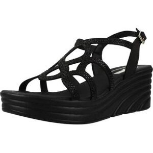 Sandales 24 Hrs 26493 Noir - Publicité Sandales 24 Hrs 26493 Noir - Publicité