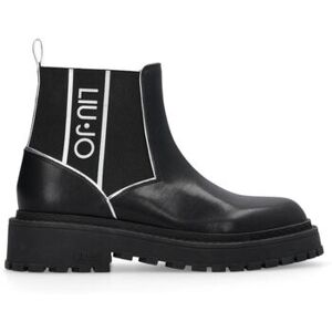 Bottines Liu Jo Bottines Beatles en cuir Noir - Publicité Bottines Liu Jo Bottines Beatles en cuir Noir - Publicité