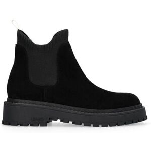 Bottines Liu Jo Bottines beatles en daim Noir - Publicité Bottines Liu Jo Bottines beatles en daim Noir - Publicité