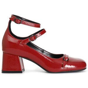 Chaussures escarpins Café Noir C1XV9050 Rouge - Publicité Chaussures escarpins Café Noir C1XV9050 Rouge - Publicité