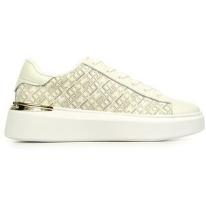 Baskets basses Tommy Hilfiger Th Monogram Platform Snk Blanc - Publicité Baskets basses Tommy Hilfiger Th Monogram Platform Snk Blanc - Publicité